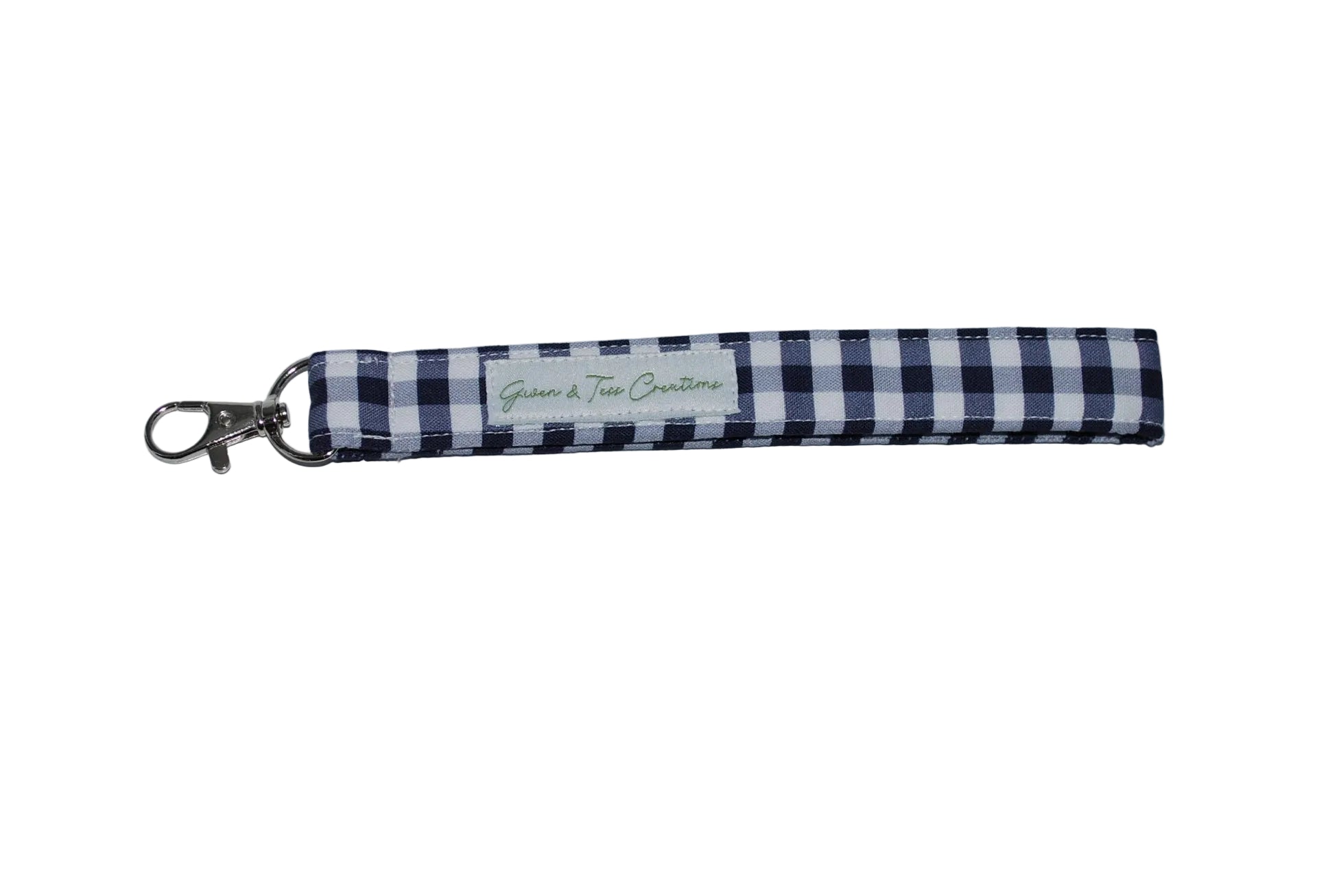 Gingham Keychain